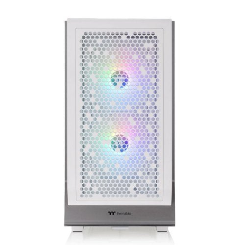 Caja Pc Thermaltake Ceres 300 Tg Midi Tower "Argb Snow" Blanco Retail