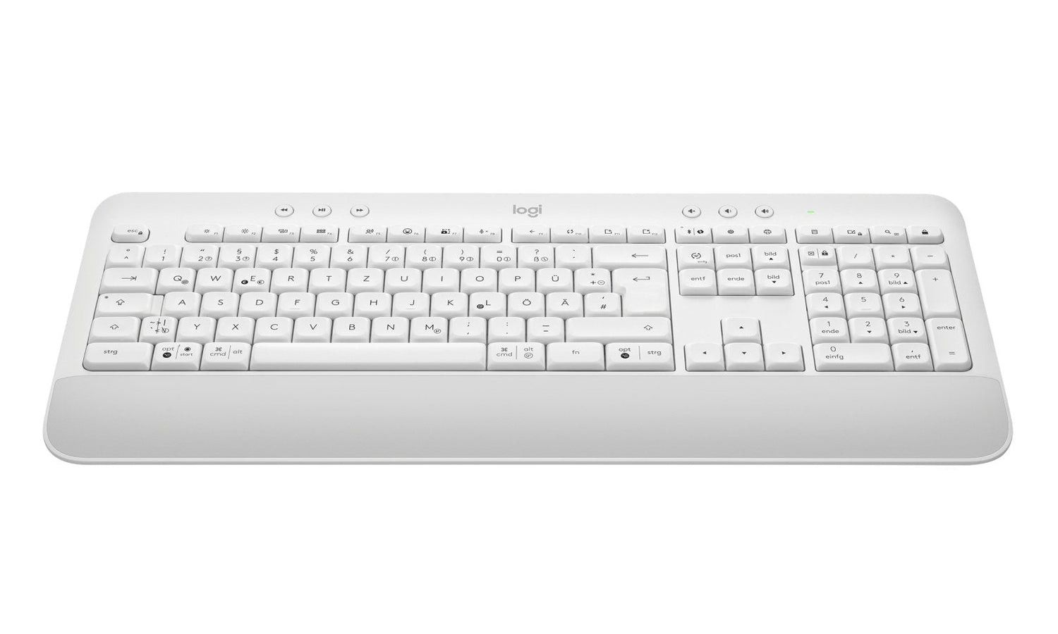 EAN 5099206105683 - Logitech 920-010967 teclado Oficina Bluetooth QWERTZ Alemán Blanco imagen 1