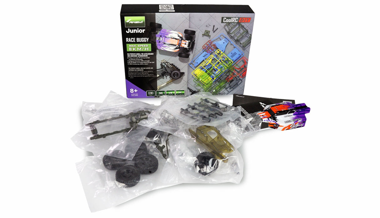 Amewi Rc Auto Race Hggy Diy/Ohne Akku 51teile Hnt/8+