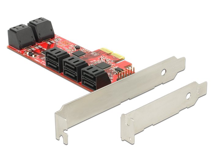 EAN 4043619893843 - DeLOCK 89384 tarjeta y adaptador de interfaz Interno SATA imagen 1