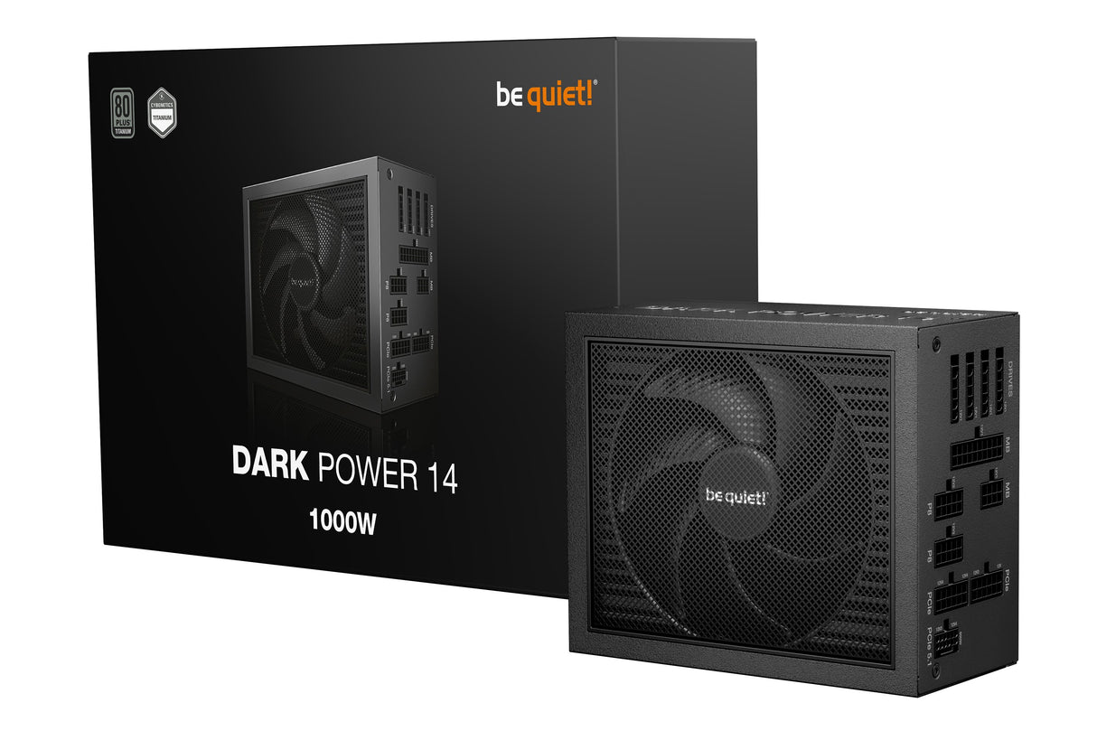 EAN 4260052192023 - be quiet! Dark Power 14 1000 W - 80 Plus Titanium unidad de fuente de alimentación 20+4 pin ATX ATX Negro imagen 5