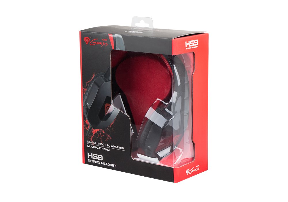 Auriculares Con Microfono Genesis H59 Gaming Jack