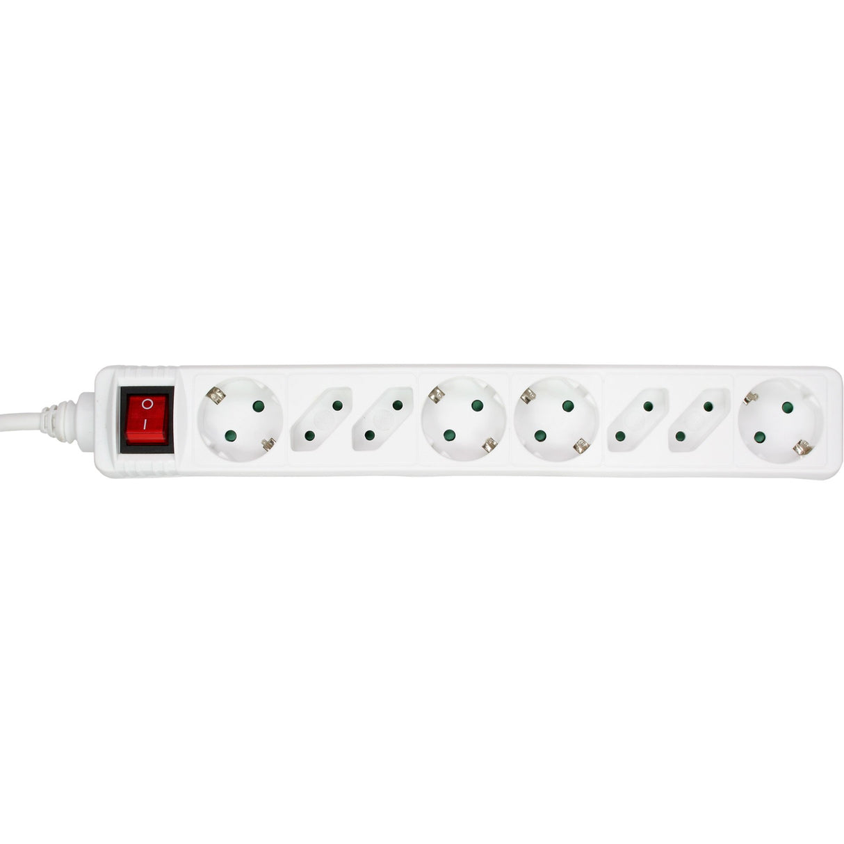 EAN 4043718188208 - InLine 16483T base múltiple 3 m 4 salidas AC Blanco imagen 2