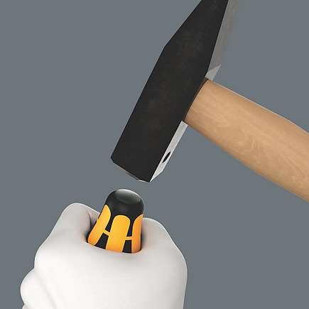 Wera 9714 Inserto De Espuma El Juego De Destornilladores De Cincel 1 Negro/Amarillo, 13 Piezas, Para Carro De Taller Tool Rebel 5150105001