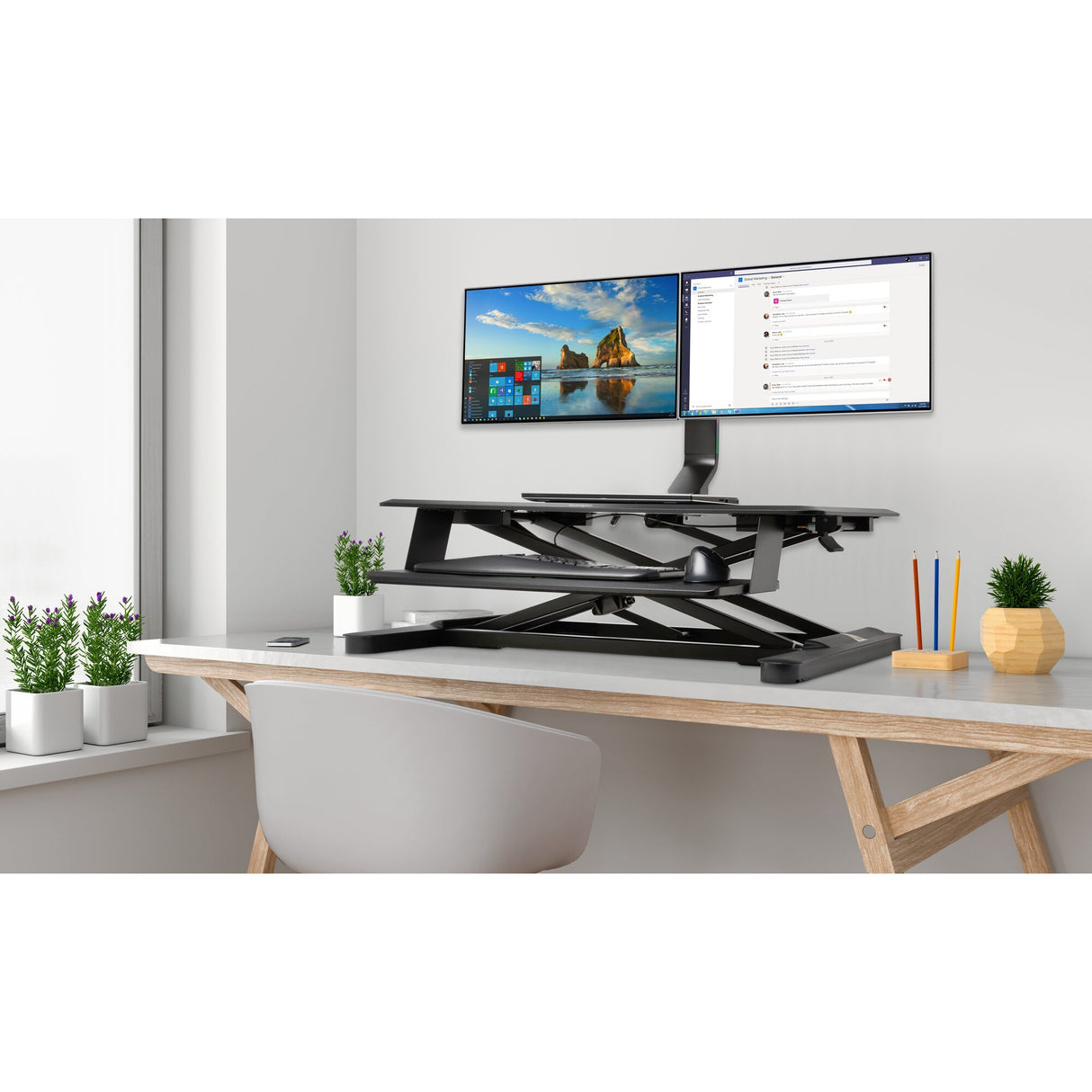 EAN 0085896555131 - Kensington K55513WW soporte para monitor Negro imagen 7