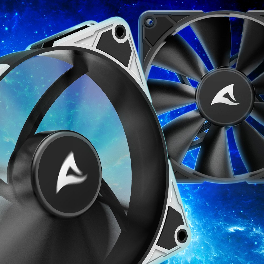 Sharkoon Silentstorm Bw120 Pwm Fan Ventilador 120mm