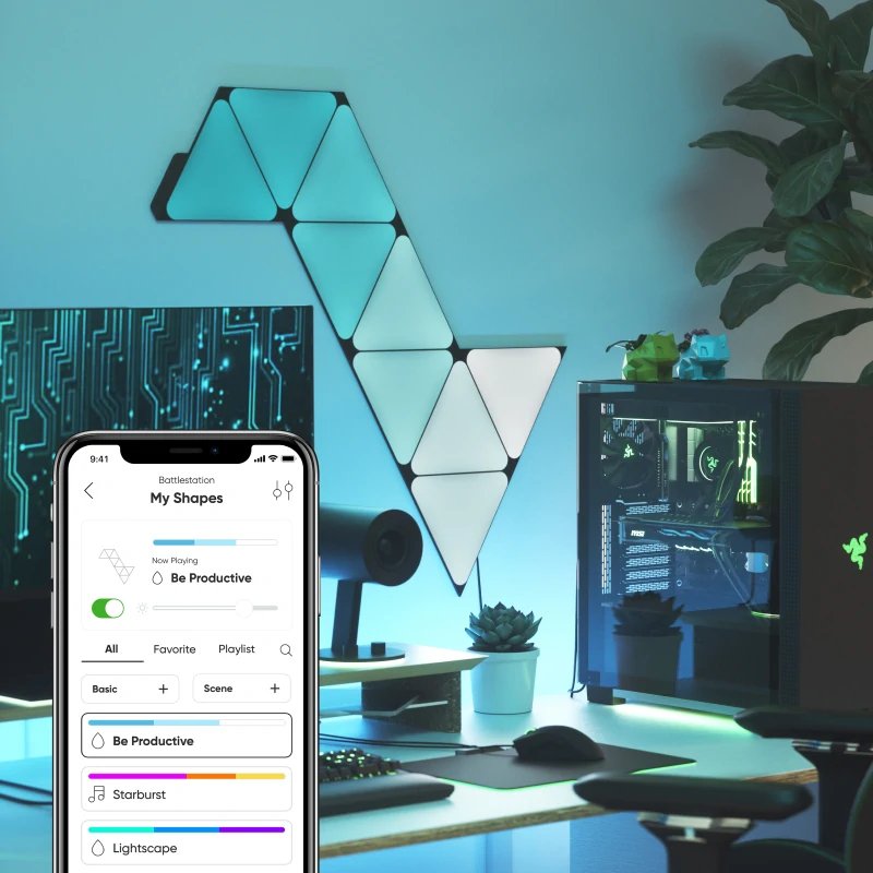 EAN 4897105331513 - Nanoleaf NL47-0102TW-9PK iluminación inteligente Panel inteligente Wi-Fi imagen 3