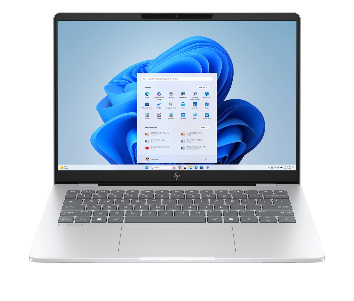 EAN 199251192562 - HP OmniBook 7 AI 14-fr0013ns Intel Core Ultra 5 225U Portátil 35,6 cm (14") 2K 16 GB LPDDR5-SDRAM 1 TB SSD imagen 1