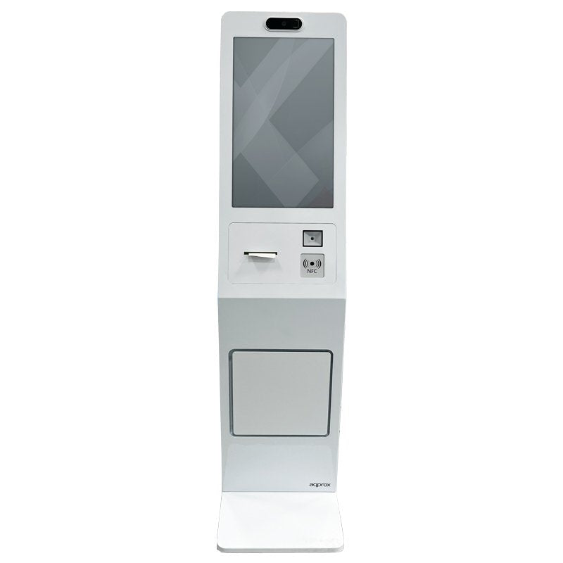 Tpv Kiosko Approx Appkiosk01 21.5" Fhd Tactil Intel Celeron J6412 8gb 128gb Webcam Impresora Lector
