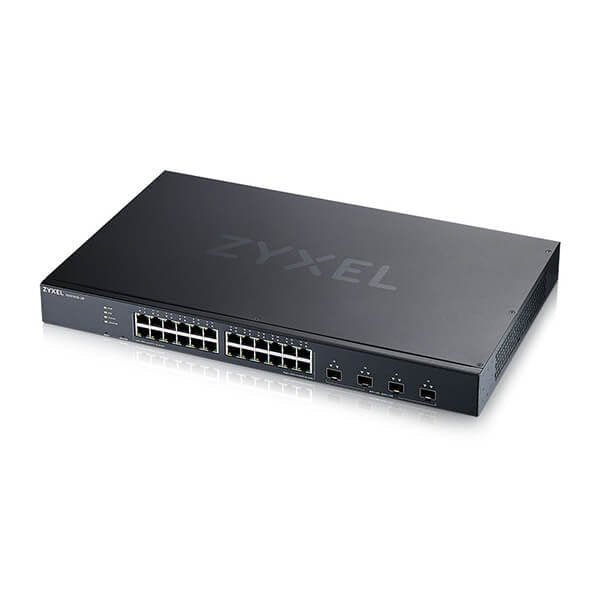 Zyxel Switch Smart Managed Layer2 28 Port Â&Hll 24x 1 Gbe Â&Hll 4x Sfp+ Â&Hll 19\" Â&Hll Ventiladorlos Â&Hll Nehlaflex Â&Hll Xgs1935-28