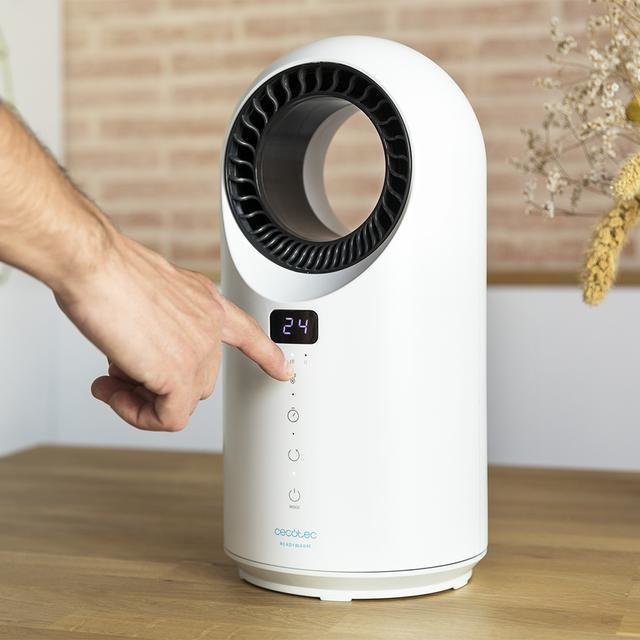 EAN 8435484053709 - Cecotec Readywarm 8200 Bladeless Interior Negro, Blanco 1500 W Ventilador eléctrico imagen 5