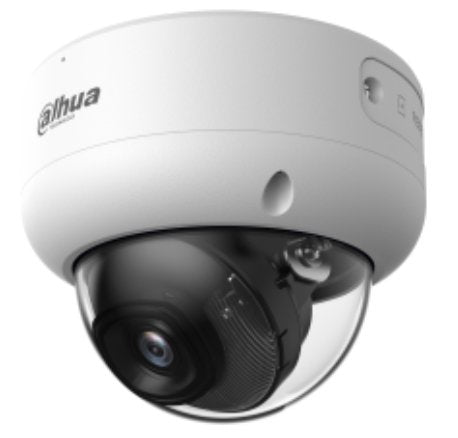 Dahua Ipc-Hdbw3449e-S-Il-0280b Domo Ip H265 4m Wdr Iluminación Dual Led40m/Ir40m 2.8mm Ik10 Ip67 Poe Sd Mic Ai