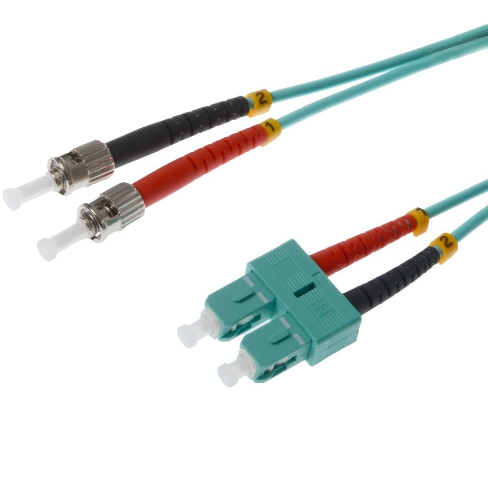 EAN 4005938264148 - Helos 1m OM3 SC/ST Cable de fibra óptica e InfiniBand Turquesa imagen 1