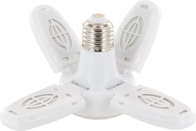 Schwaiger Led Leuchtmittel E27 360° 5panels Blanco