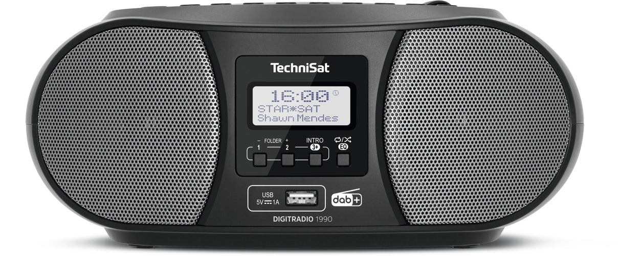 EAN 4019588039520 - TechniSat Digitradio 1990 Portátil Analógico y digital Negro, Gris imagen 1