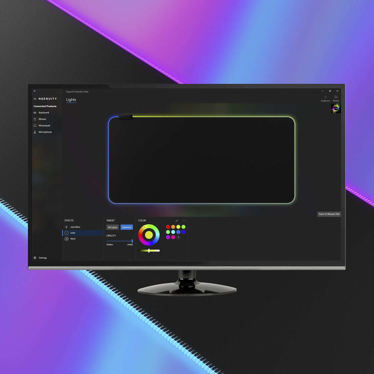 Alfombrilla De Ratón Hyperx Pulsefire Mat Gaming - Tela (Xl)