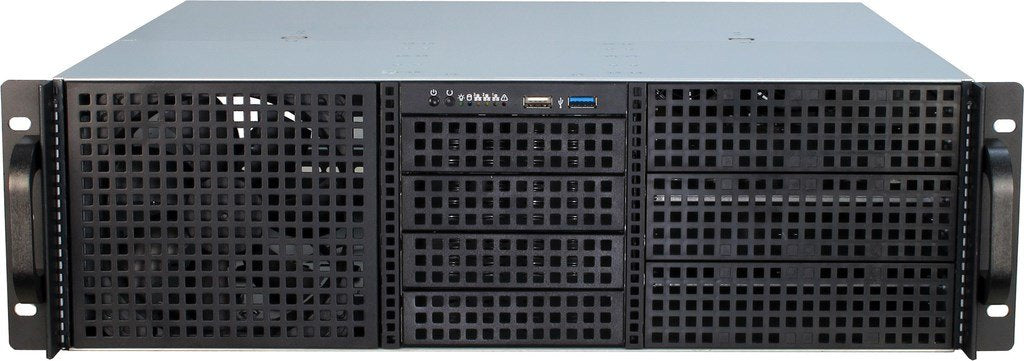 Caja Pc Inter-Tech Ipc 3u 30240 Rack Mini-Itx,12x3,5'' Oder 14x2,5''Hdd