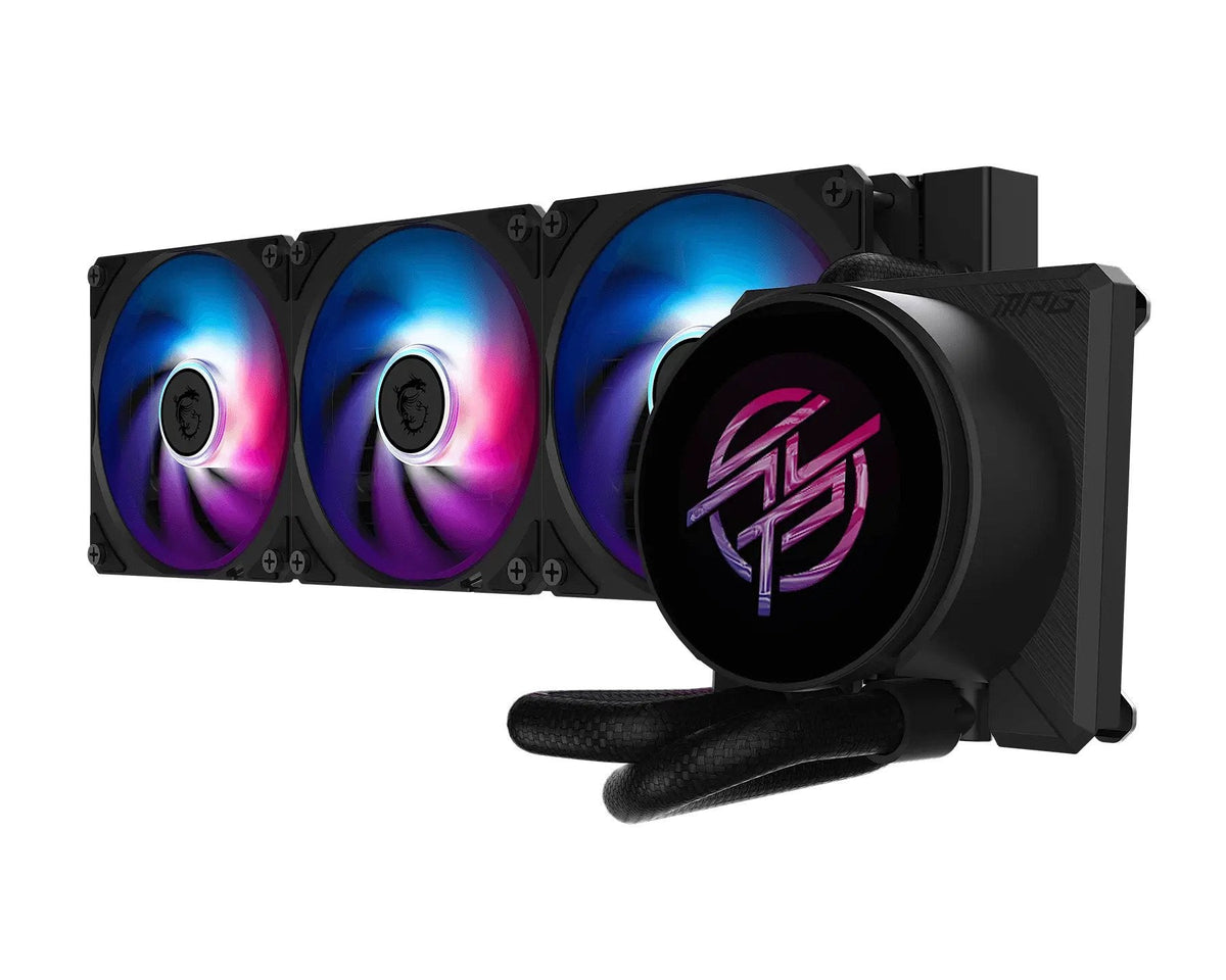 Kit De Watercooling Para Procesador Con Eclairage Argb - 3 X 12 Cm Ventiladorados - Compatible Intel 1700/1851 Et Amd Am5/Am4 - 2.1'' Lcd - Ventiladorados Preinstalles - Preinstalle Con Le Support De Fijación Integre Uni (1700/1851/Am4
