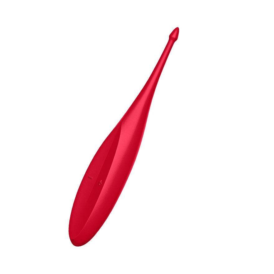 Twirling Fun Varita Vibradora Silicona Usb Rojo