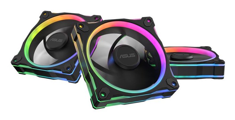EAN 4711636046008 - ASUS Prime MR120 Fan ARGB Reverse Black 3in1 Carcasa del ordenador Ventilador 12 cm Negro 3 pieza(s) imagen 1
