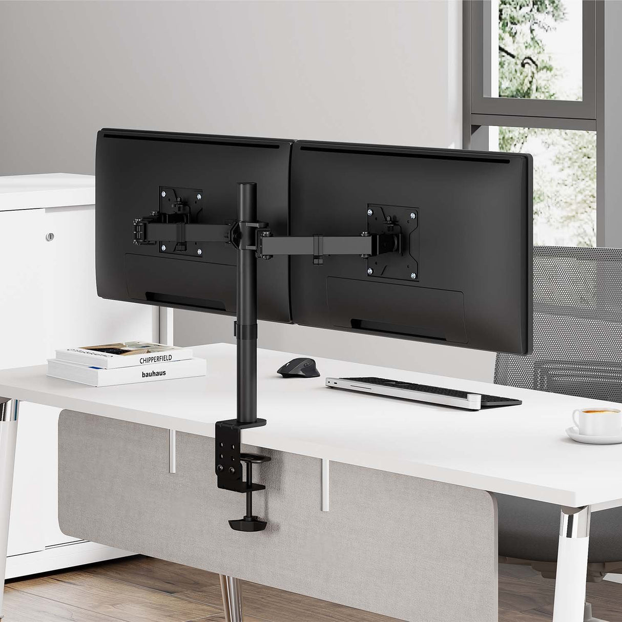 EAN 8435739901410 - AISENS DT32TSR-279 soporte para monitor 81,3 cm (32") Escritorio imagen 4