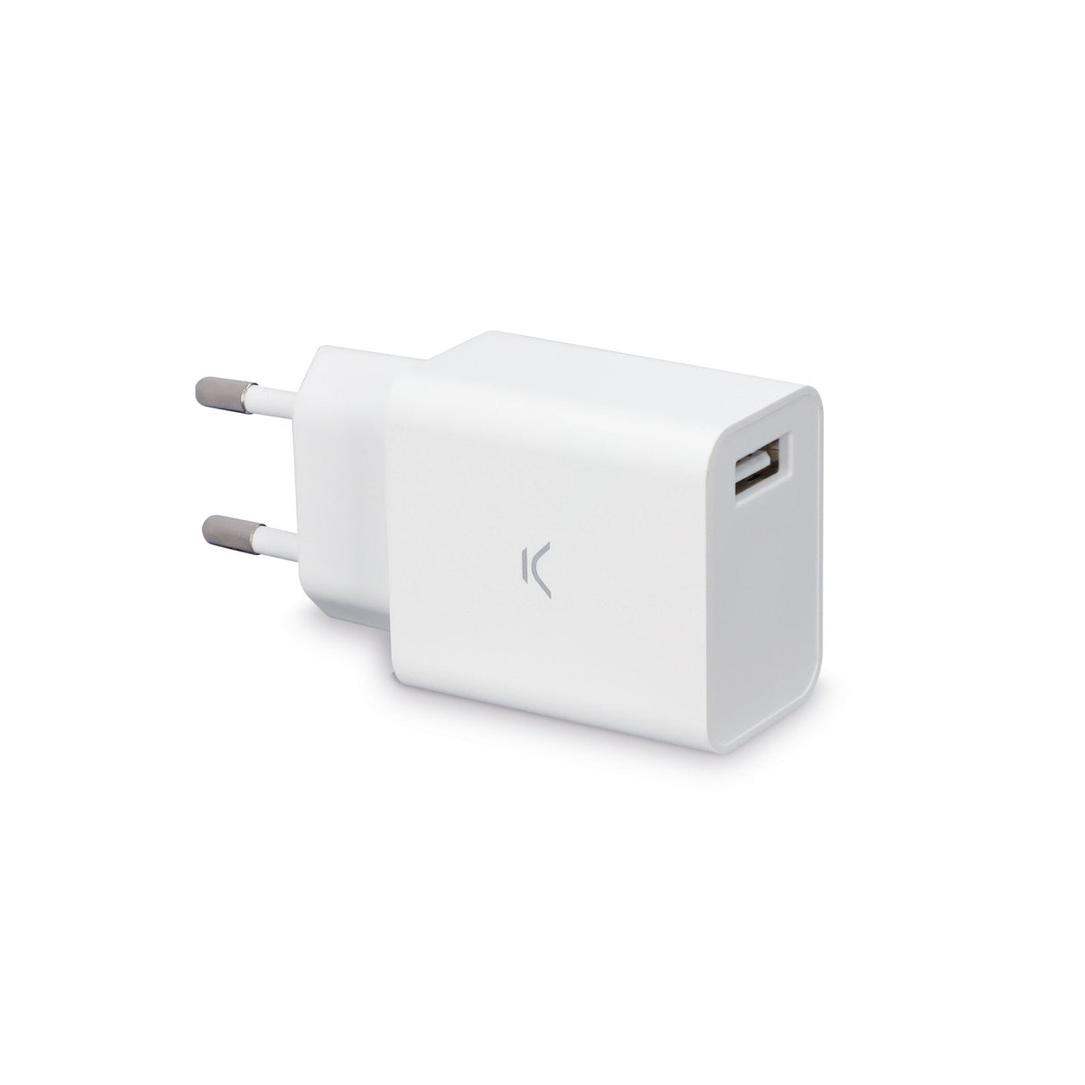 Cargador Ksix Bxcd2ab De Red Eléctrica Usb-A 12w Blanco