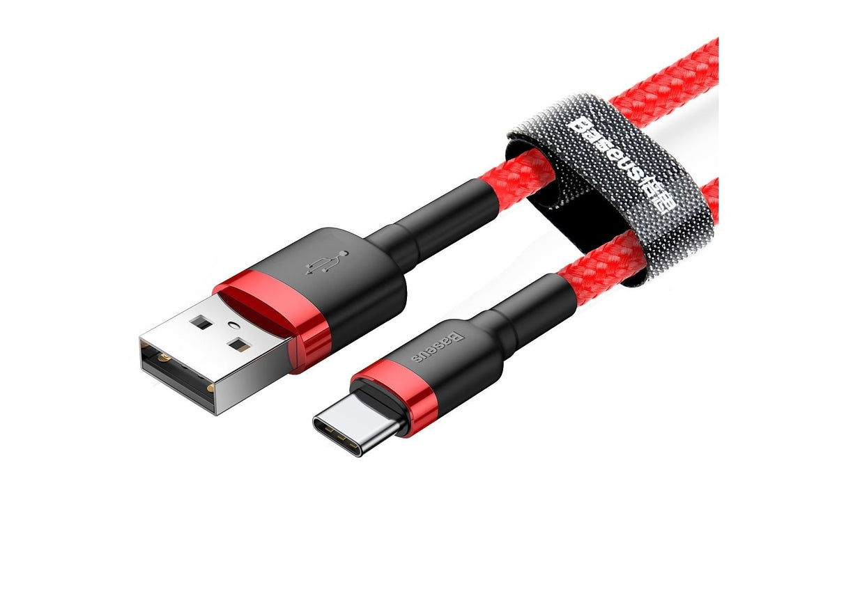 EAN 6953156278226 - Baseus Cafule cable USB USB 2.0 2 m USB A USB C Rojo imagen 2