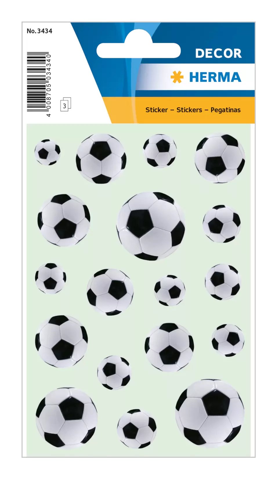 Herma Sticker Decor Balón De Fútbol