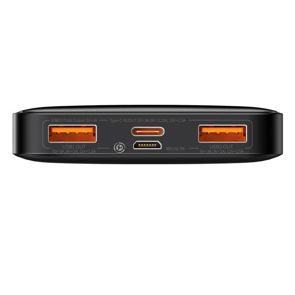 EAN 6932172618254 - Baseus Bipow Polímero de litio 10000 mAh Negro imagen 5