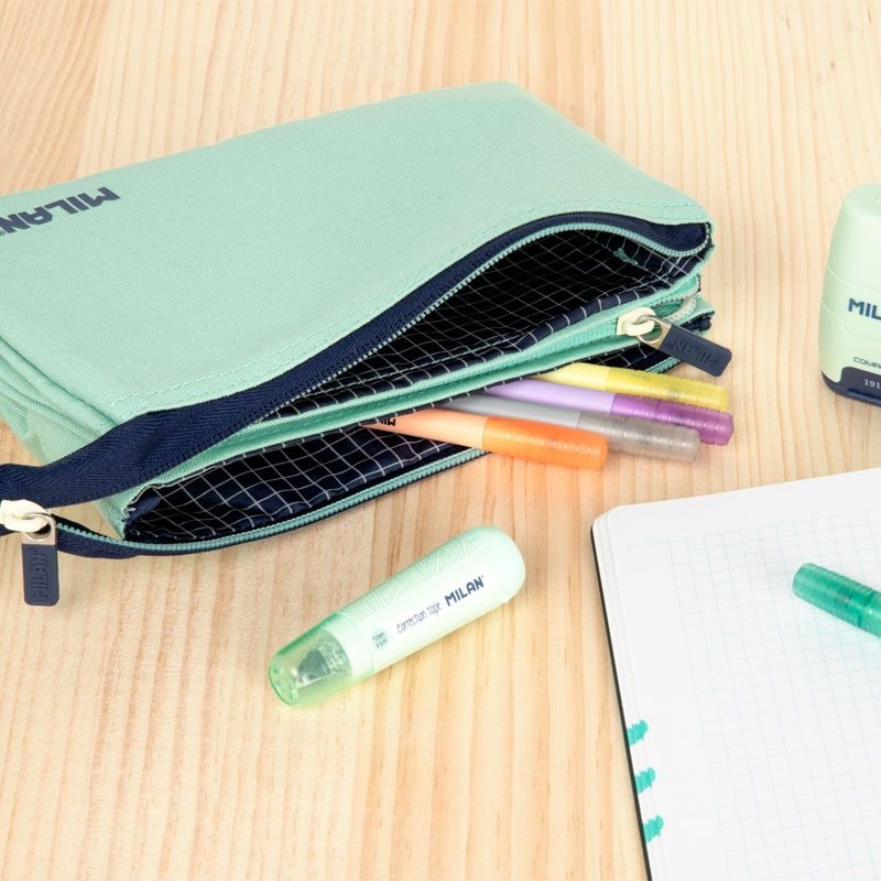 EAN 8411574098539 - Milan 081133SNCB Estuche suave Tela, Poliéster Verde imagen 3