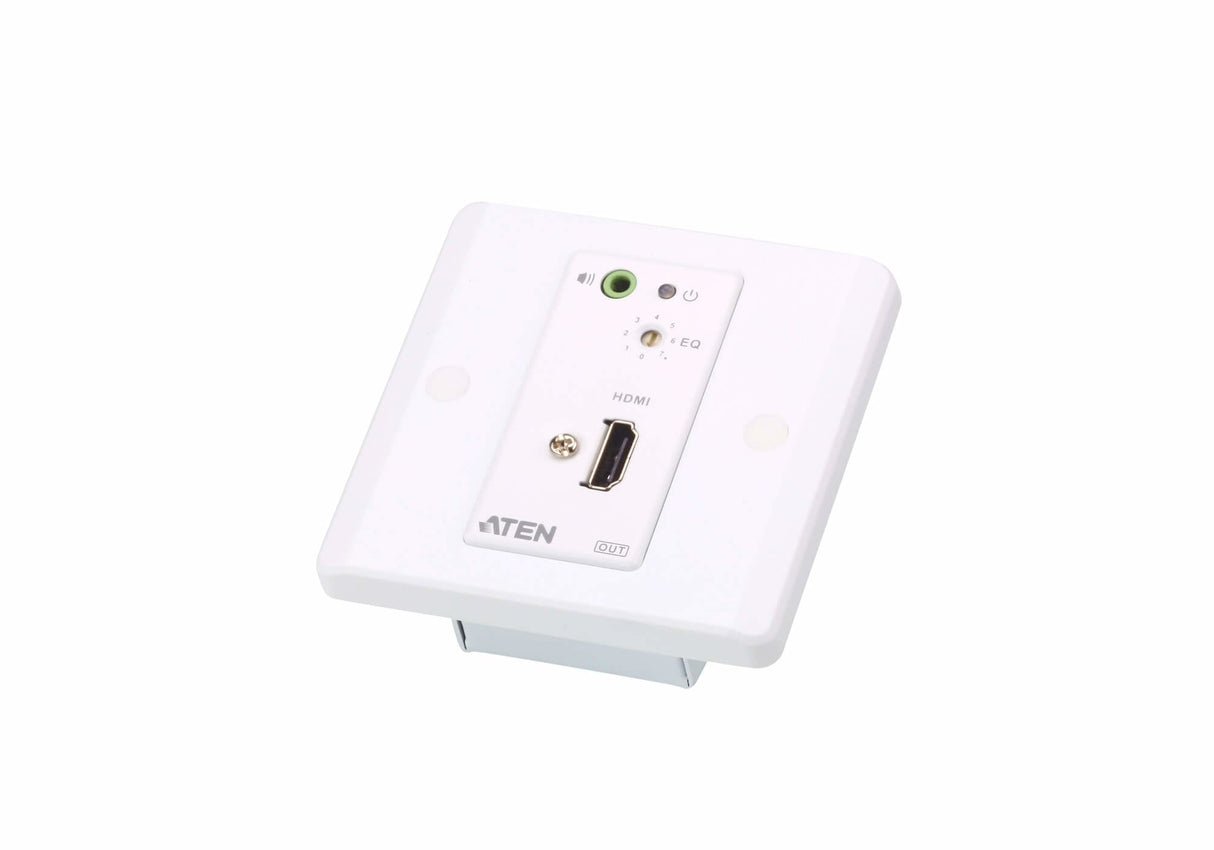Aten Ve807 Extensor Audio/Video Transmisor Y Receptor De Señales Av Blanco
