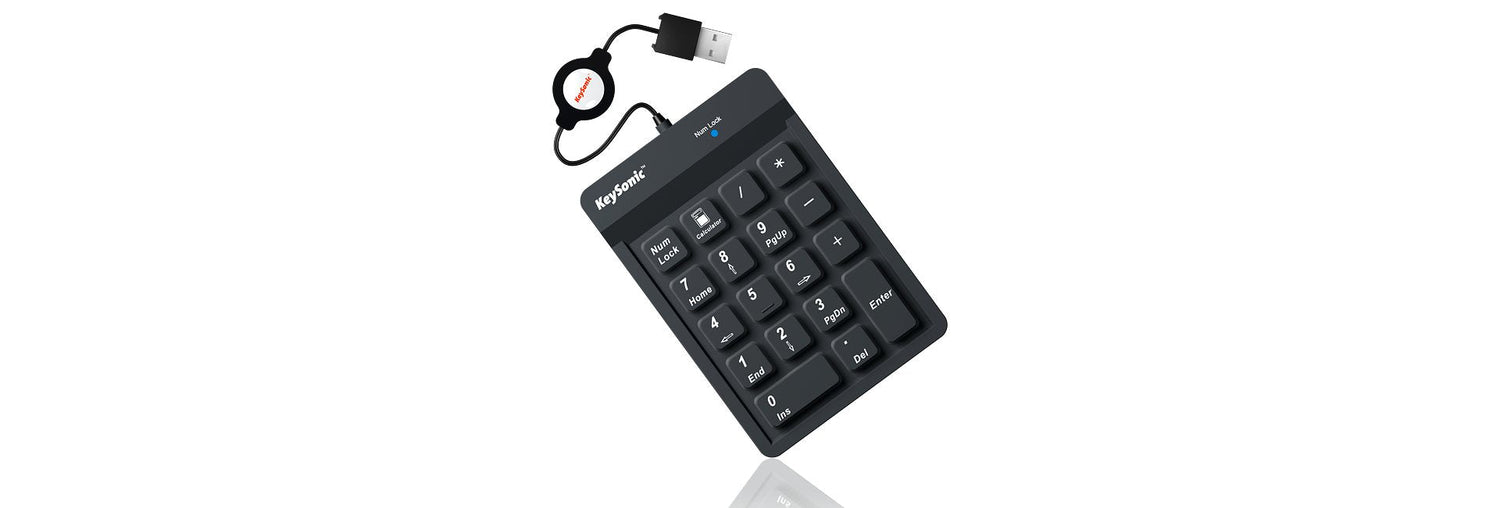 Keysonic  Ack-118 Bk, Teclado Numérico