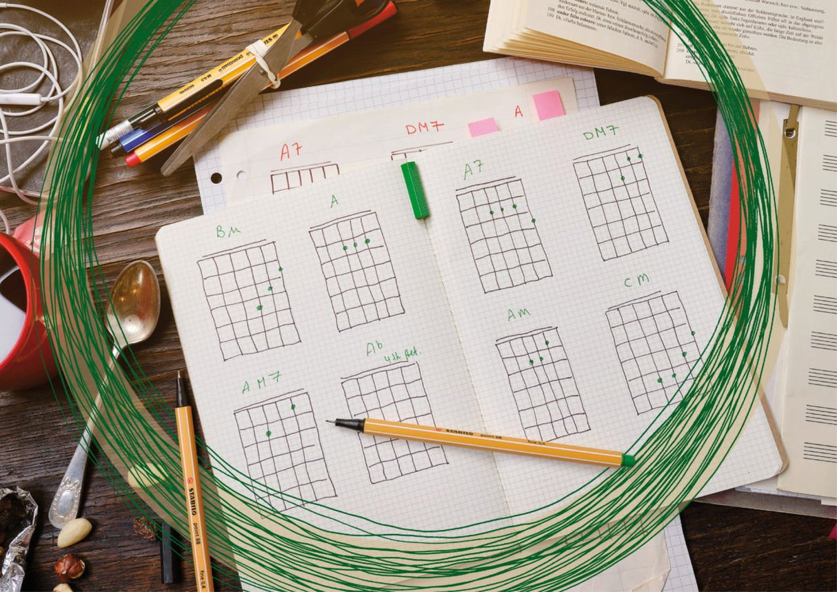 Stabilo Rotuladores Point 88 Estuche Zebrui De 20 C/Surtidos Neón