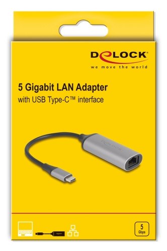 Delock 81570 Adaptador Usb Type-C A Lan Gigabit De 5