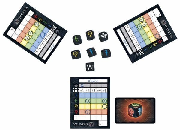 Amigo Wizard Würfelspiel 01955