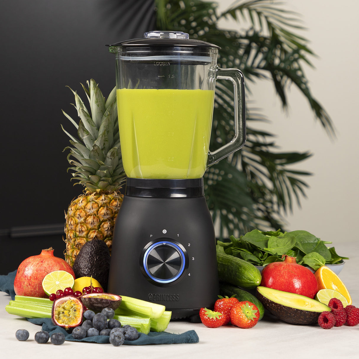 EAN 8713016104397 - Princess 212092 1,5 L Batidora de vaso 1000 W Negro imagen 9