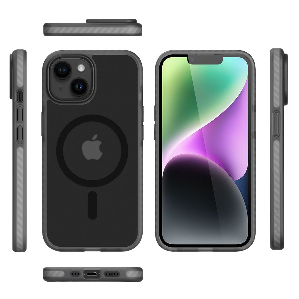Nevox Styleshell Invisio - Iphone 15 Kompatibel Con Magsafe , Negro