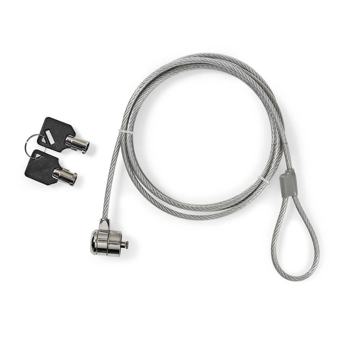 EAN 5412810286980 - Nedis NBLKK1002ME cable antirrobo Plata imagen 1