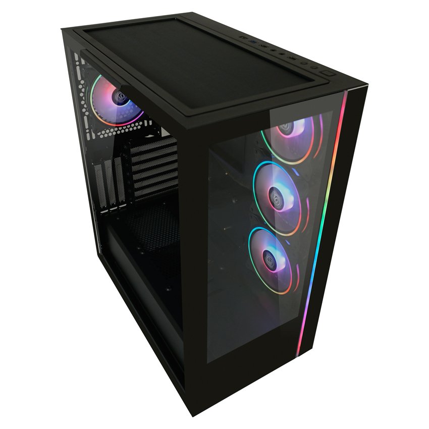 EAN 4260070120015 - LC-Power LC-808B-ON carcasa de ordenador Midi Tower Negro imagen 4