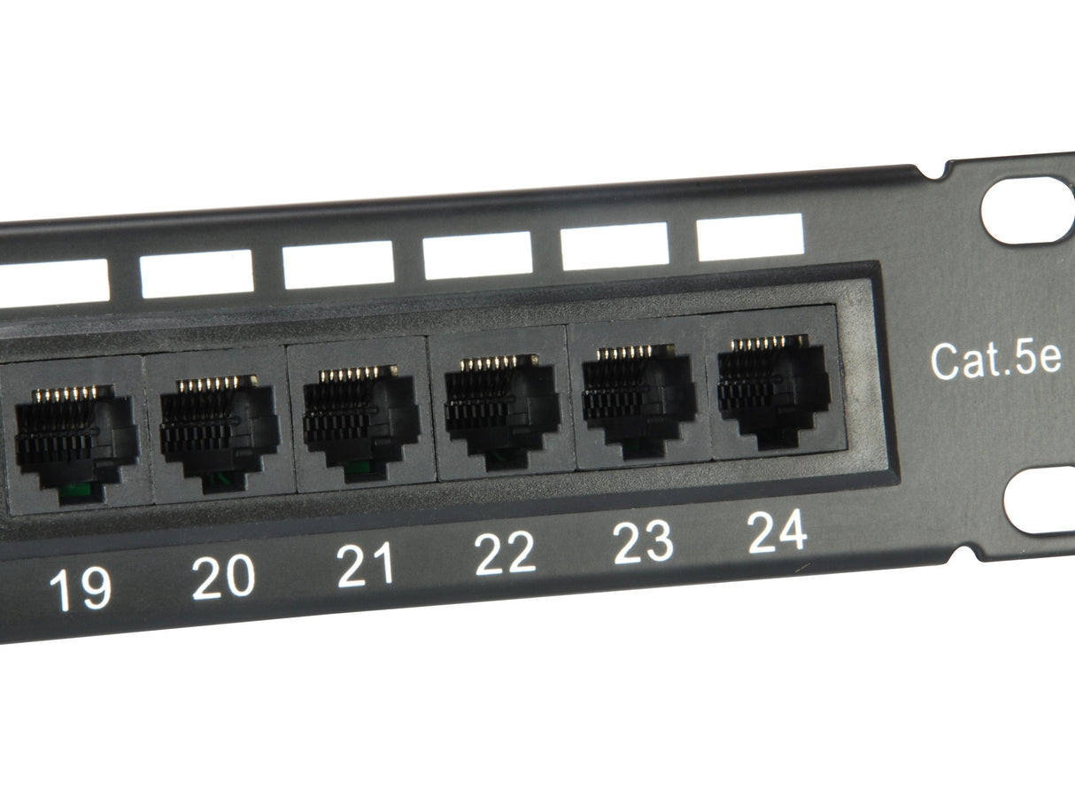 Equip 235325 Patchpanel 24x Rj45 Cat5e 19" 1he Negro
