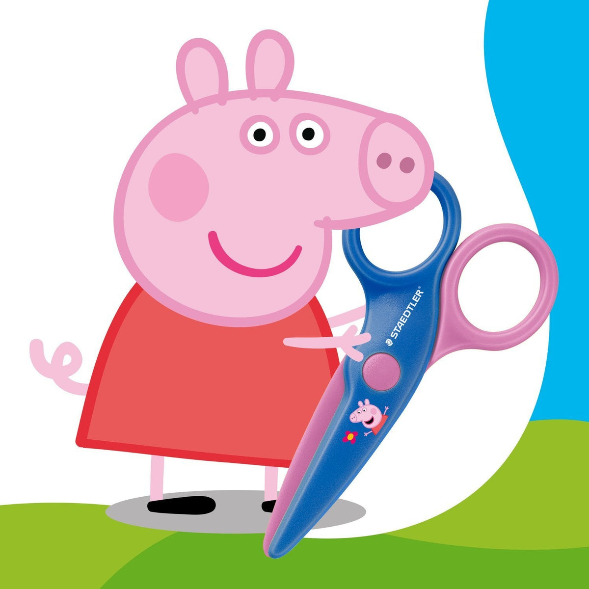 Staedtler Tijeras Nj Peppa Kartonkarte