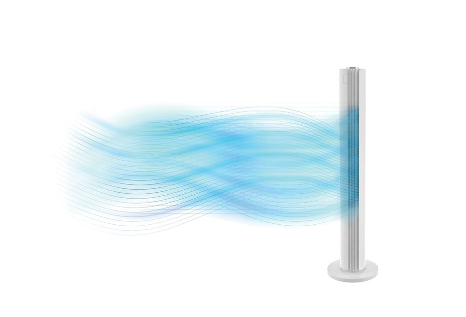 Ventilador Torre Rowenta Vu6720 Urban Cool Blanco