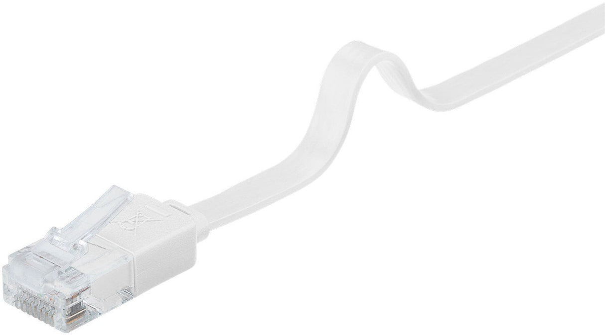 Goobay Cat5e Flat 5-2000 20.0m Cable De Red 20 M Blanco