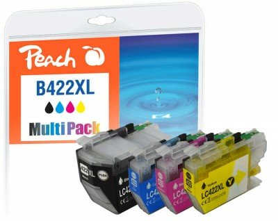 EAN 7640366812409 - Peach PI500-383 cartucho de tinta 4 pieza(s) Compatible Alto rendimiento (XL) Negro, Cian, Magenta, Amari imagen 1