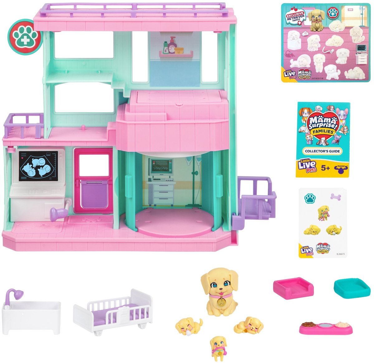 EAN 630996266731 - Moose Toys Little Live Pets Mama Suprise Families Hospital imagen 14