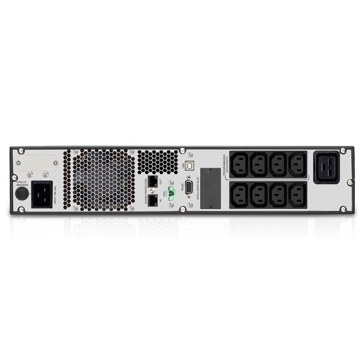 EAN 662919095234 - V7 UPS1RM2U3000-1E sistema de alimentación ininterrumpida (UPS) Línea interactiva 3 kVA 2700 W imagen 3
