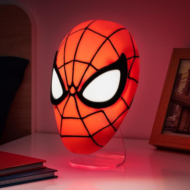 Lampada Paladone Marvel Spiderman Mask Light