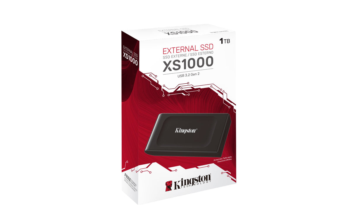 EAN 0740617338515 - Kingston Technology XS1000 USB Tipo C 3.2 Gen 2 (3.1 Gen 2) Negro imagen 3