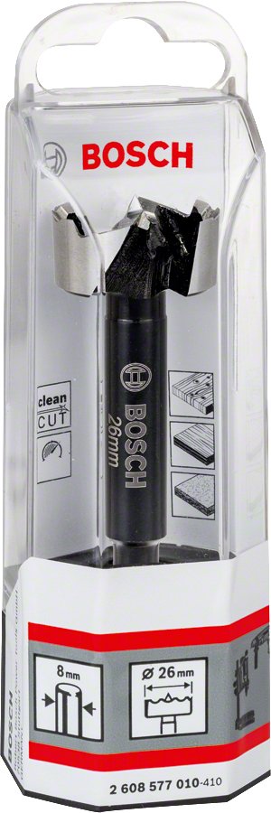 Bosch Professional Broca Forstner Ondulada, Ø 26 Mm, Longitud 90 Mm 2608577010