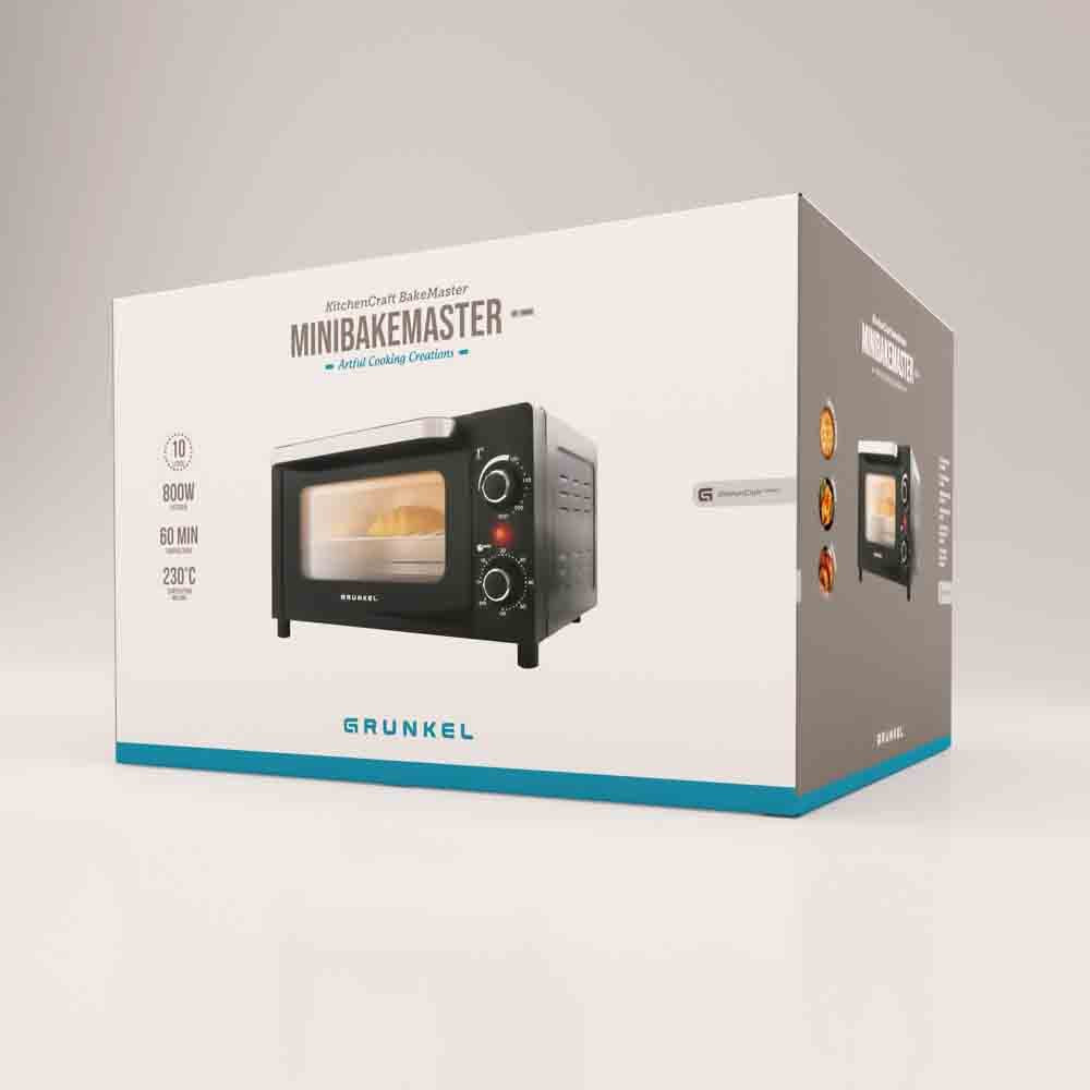 Horno Eléctrico Grunkel Mini 10l Hr-10mini